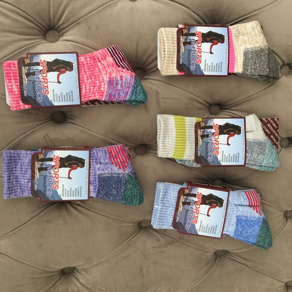 Hiking/backpacking Socks - 5 pair